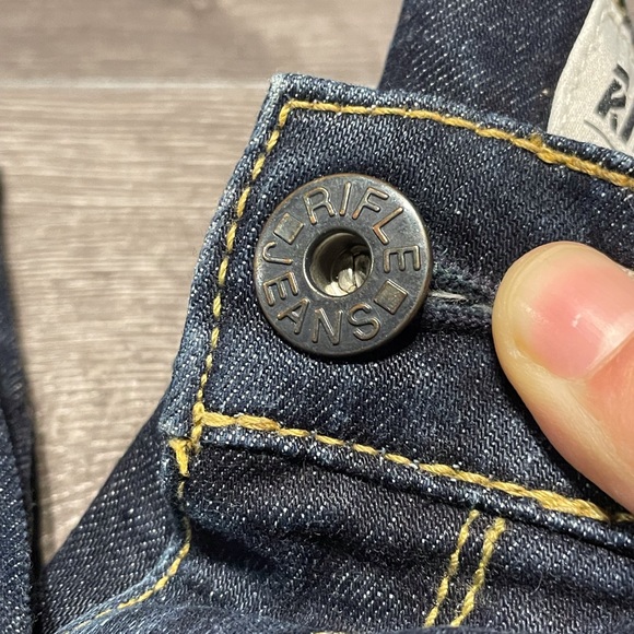 Men jeans size 30 slim fit 99% cotton 1% elastane dark blue - Picture 6 of 6